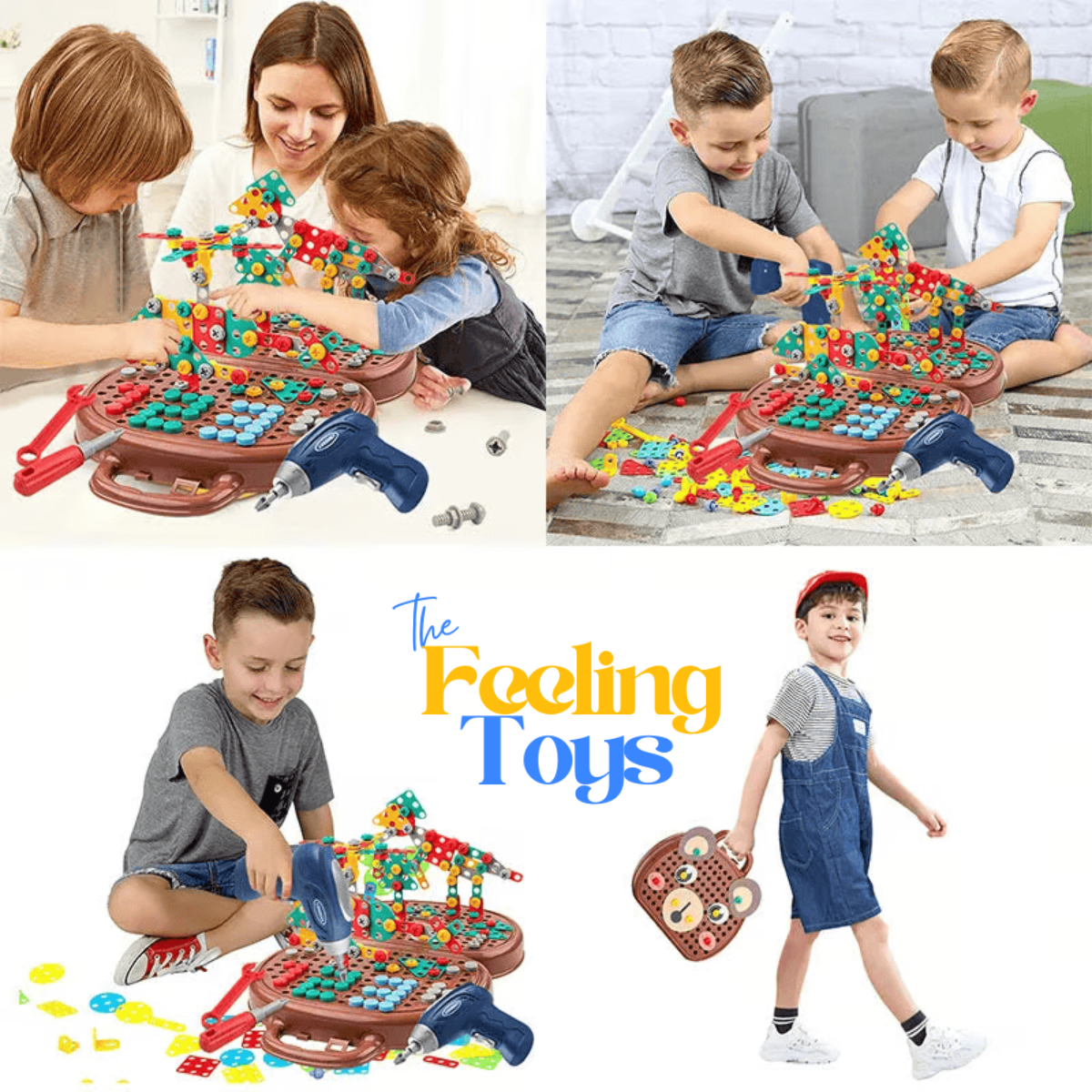 Le Coffret du Petit Bâtisseur - Des heures de plaisir éducatif