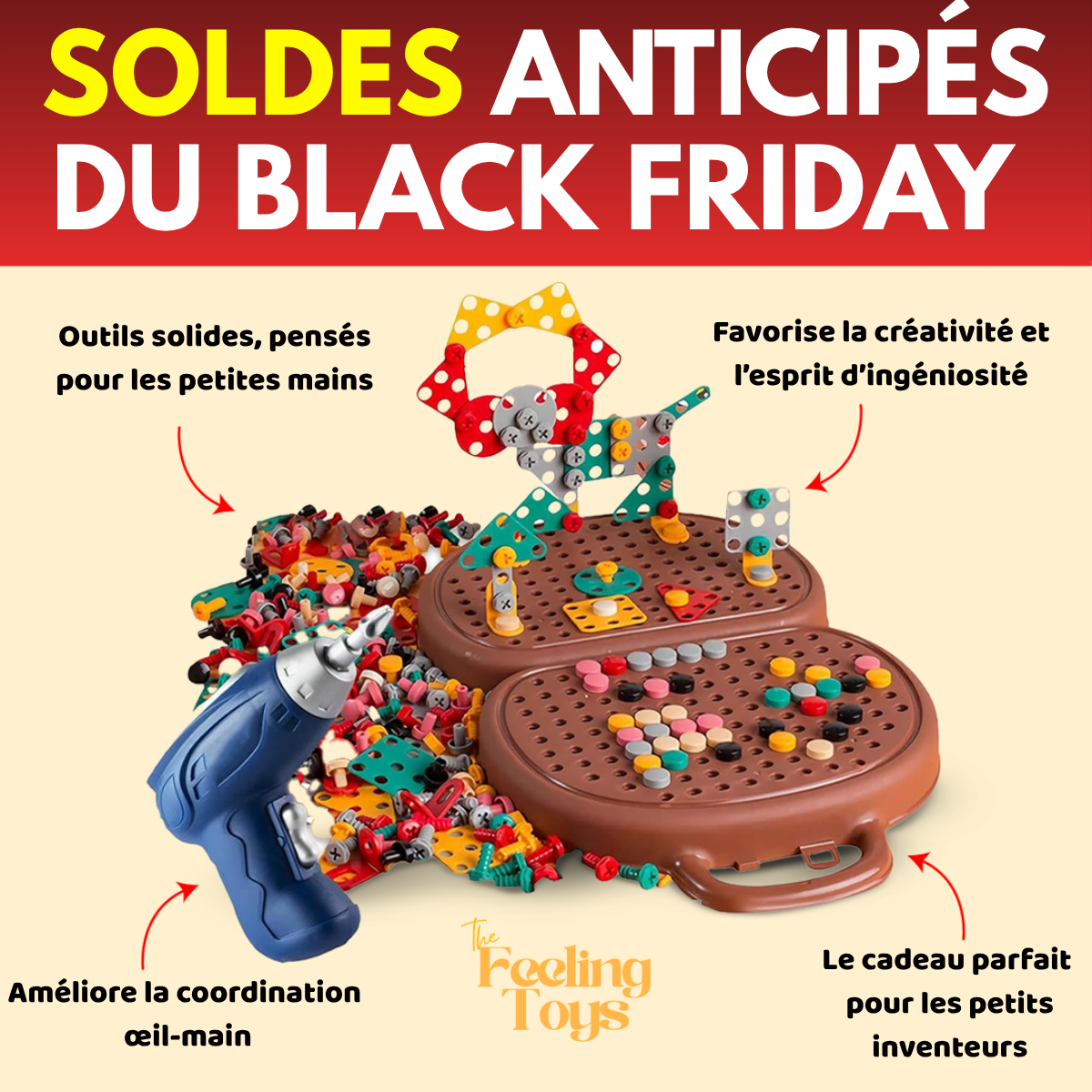 Le Coffret du Petit Bâtisseur - Des heures de plaisir éducatif